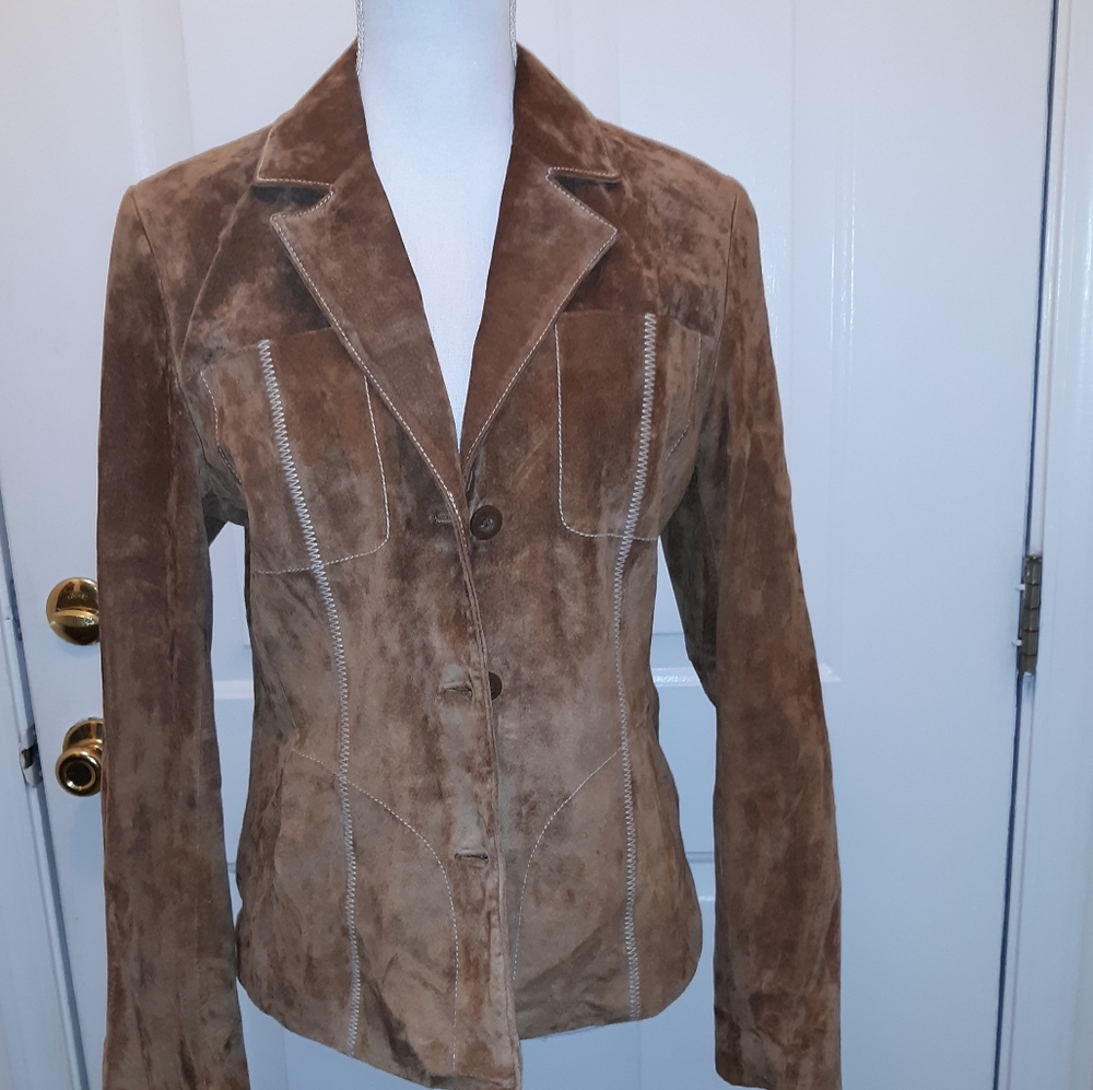 Wilson suede coat